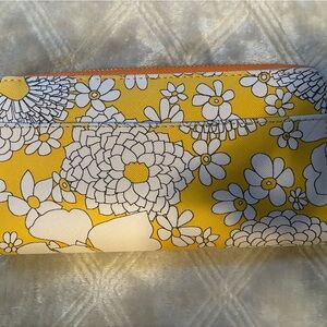 Trina Turk Yellow Floral Wallet